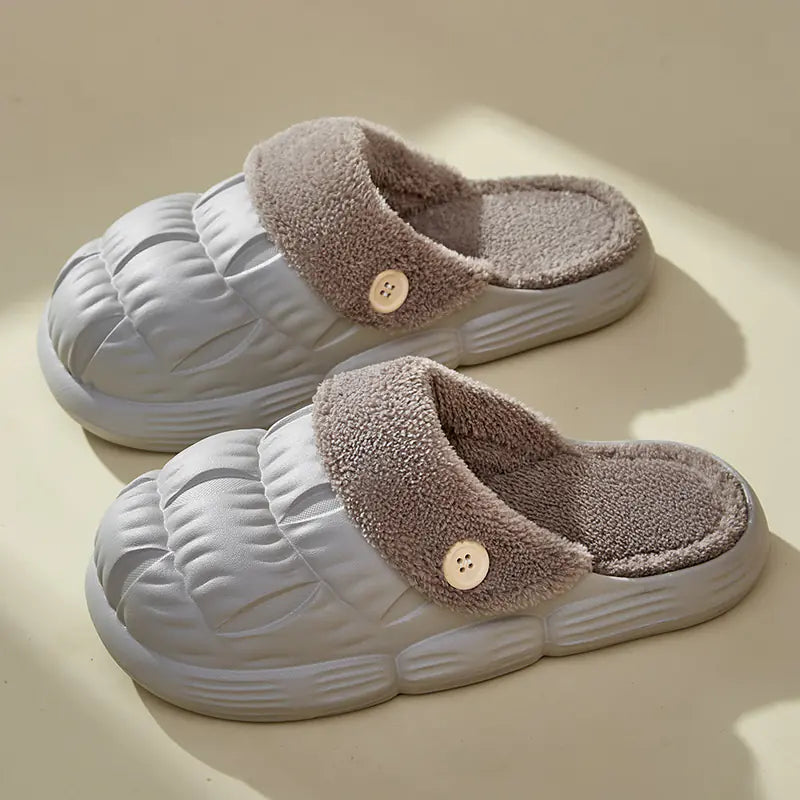 Unisex Furry Slides | Warm Indoor Slippers for Everyday Comfort