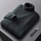 Thermal Thread Turtleneck Sweater – Cozy & Stylish Autumn/Winter Knit