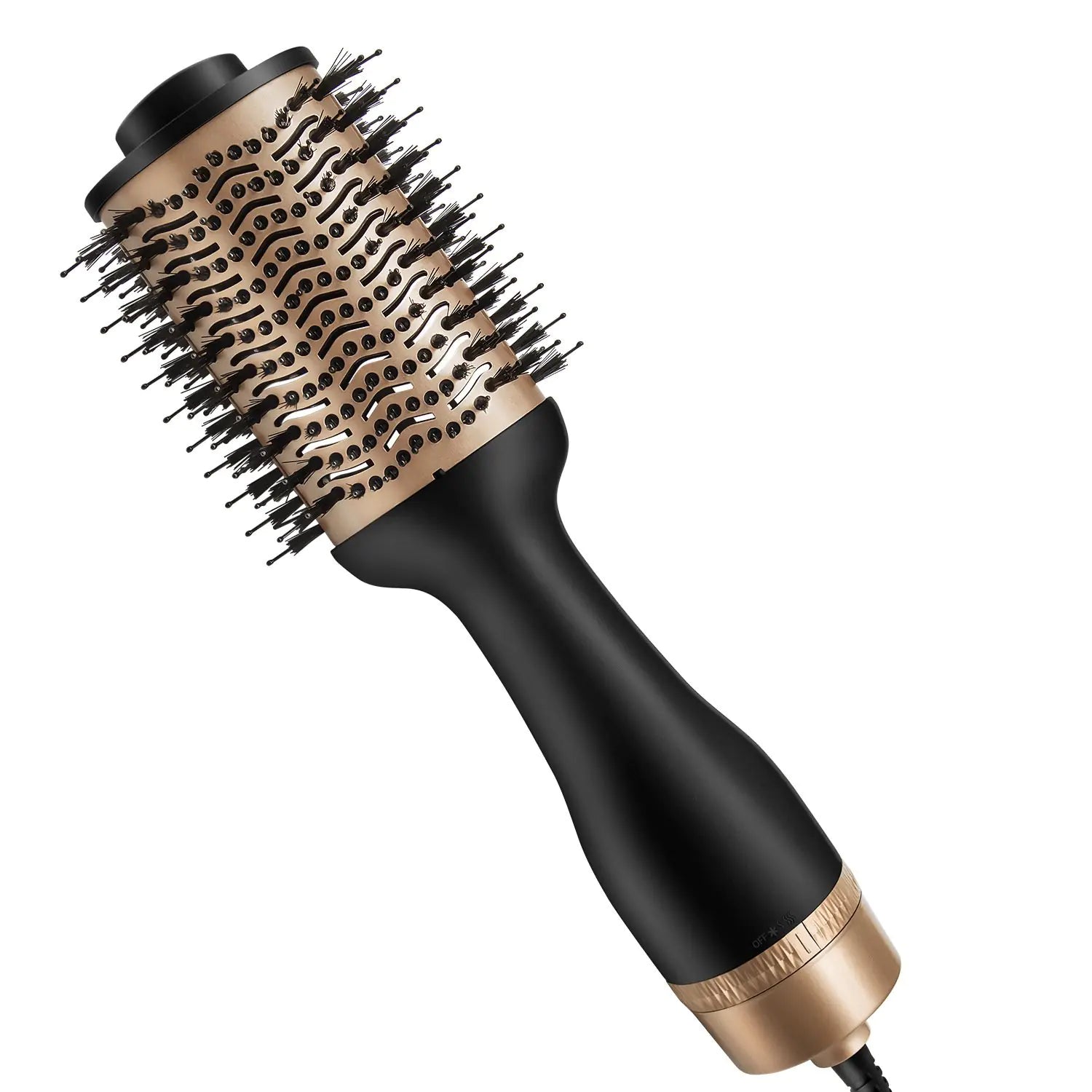 Hot Air Comb Hair Straightener Combo – Dual-Use Styling Tool for Curling & Straightening