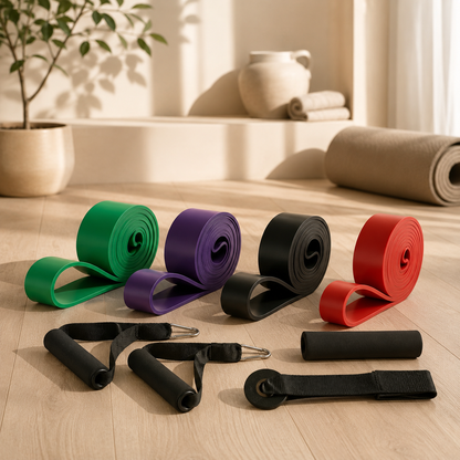 Bandes de résistance pour l'entraînement à la maison et en salle