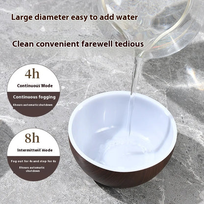 Seven-Colour Ambient Light with Mist Function