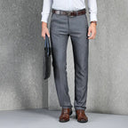 Casual Business Pants for Middle-aged Men – All-Season Cotton Comfort