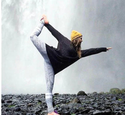 Printed Yoga Leggings for Activewear – Comfortable Stretch Fit