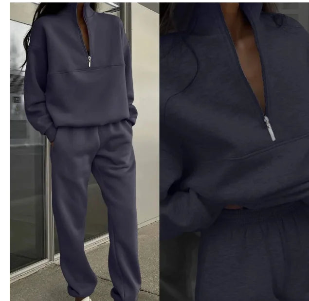 Urban Comfort Lounge Set – Stylish Two-Piece Outfit for Women