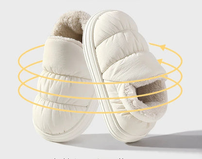 Unisex Cotton Slip-On Indoor Slippers | Soft Padded Design