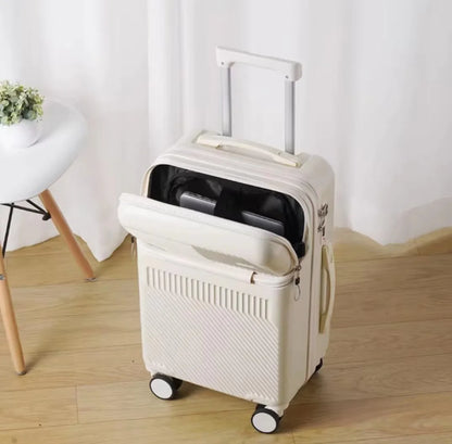 Compact ABS Suitcase with Password Lock | Lightweight Travel Luggage