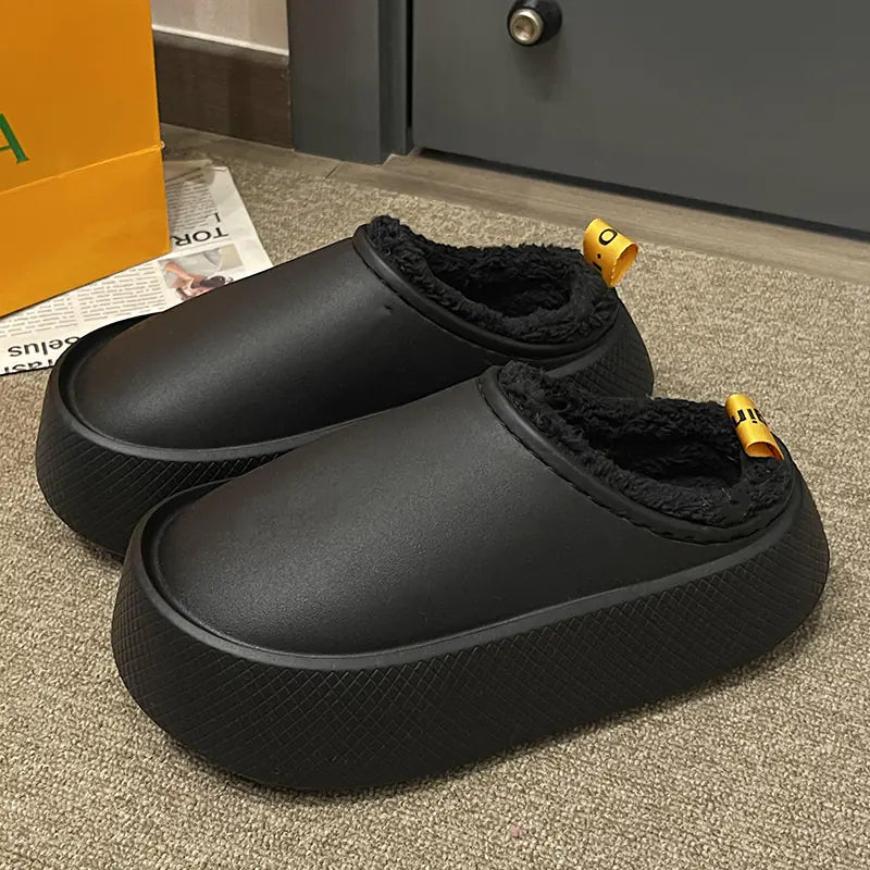 Cotton Indoor–Outdoor Slippers for Women | Lightweight Winter Wear