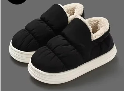 Ankle Wrap Cotton Indoor Slippers | Winter Indoor Wear