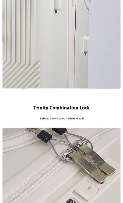 Compact ABS Suitcase with Password Lock | Lightweight Travel Luggage