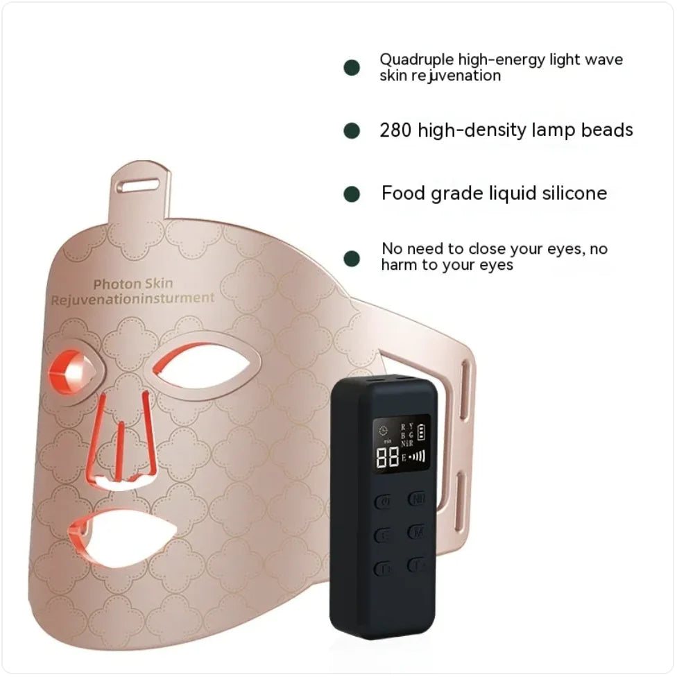 Infrared LED Phototherapy Mask – Skin Rejuvenation Light Therapy
