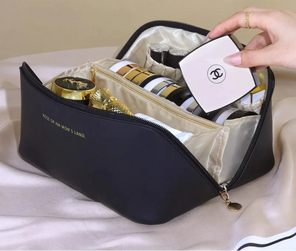 Compact Travel Makeup Organizer Bag | Everyday Cosmetic Storage