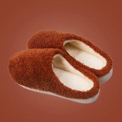 Thick-Sole Indoor Soft Slippers | Unisex Plush Winter Comfort