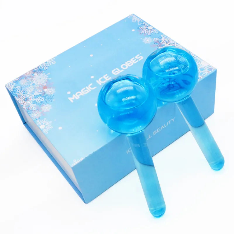 Crystal Energy Beauty Ice Wave Ball – Facial Cold Therapy & Massage Tool