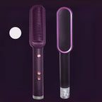 2-in-1 Hair Straightener & Curler – Dual Styling Tool with LED Display