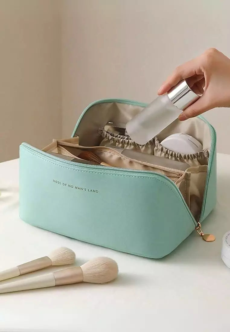 Compact Travel Makeup Organizer Bag | Everyday Cosmetic Storage