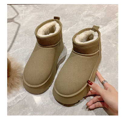 Soft Winter Plush Slippers for Women – Warm Non-Slip Indoor Comfort