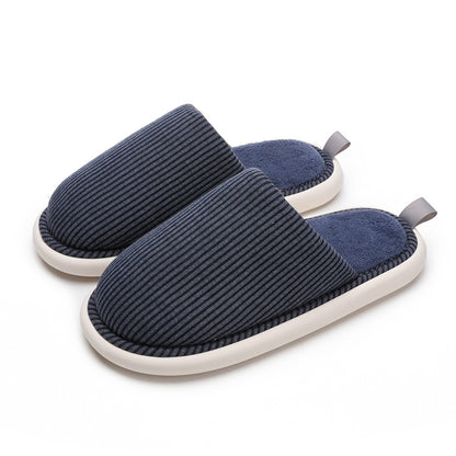 Multicolour Cotton Indoor Slippers | Thick Soft Sole Winter Comfort