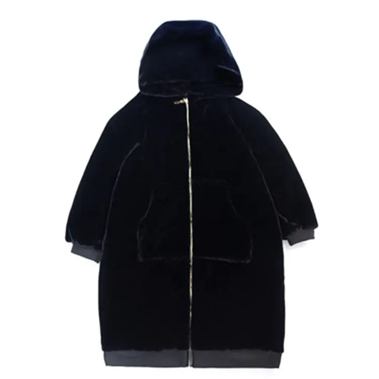 Faux Fur Hooded Jacket & Vest Set – Soft, Luxurious Winter Style