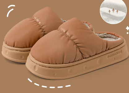Men’s Thick Warm Non-Slip Indoor Slippers | Soft Winter Essentials