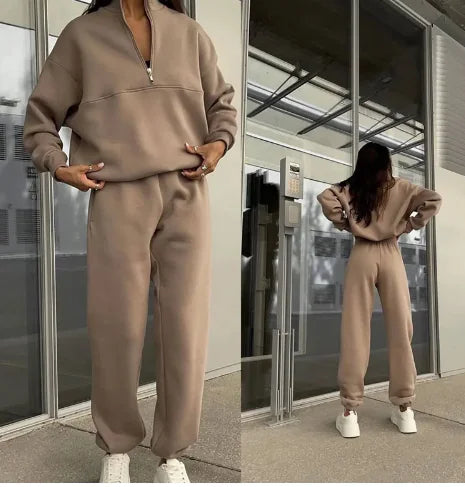 Urban Comfort Lounge Set – Stylish Two-Piece Outfit for Women