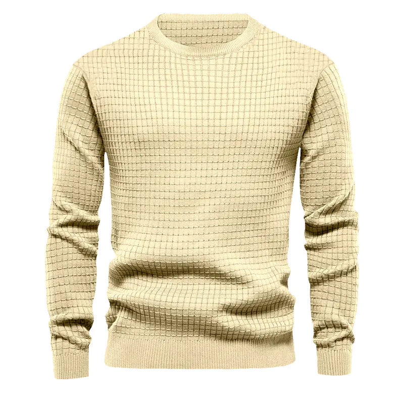 Men's Autumn Winter Knit Sweater with Casual Fit