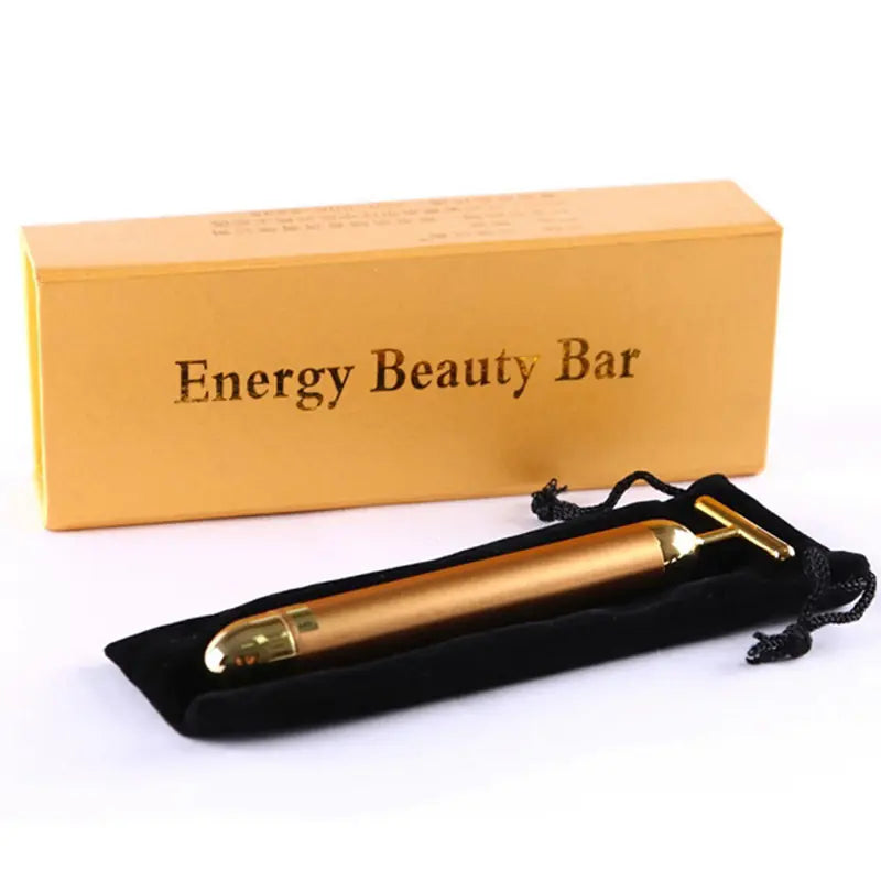24K Energy Beauty Bar – Vibrating Skincare Tool for Radiant, Youthful Skin