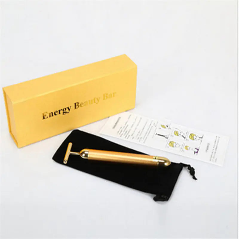 24K Energy Beauty Bar – Vibrating Skincare Tool for Radiant, Youthful Skin