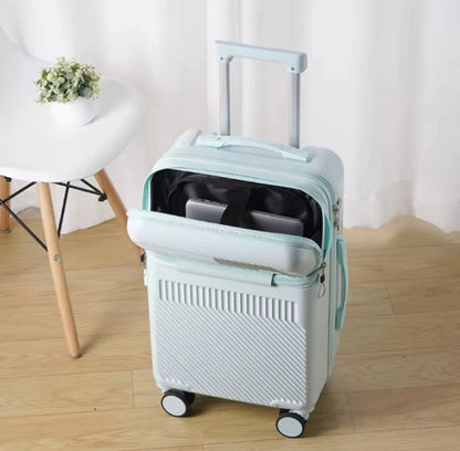 Compact ABS Suitcase with Password Lock | Lightweight Travel Luggage