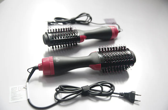 Multifunctional Hot Air Comb – 3-in-1 Hair Dryer, Curler & Straightener