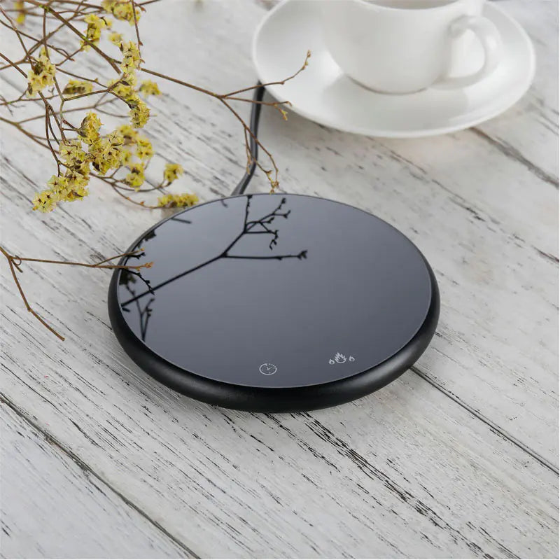 Adjustable Heated Coaster – Retro Style Intelligent Digital Display