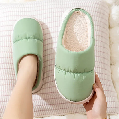 Winter Indoor Soft Cotton Slippers | Unisex Warm Home Comfort