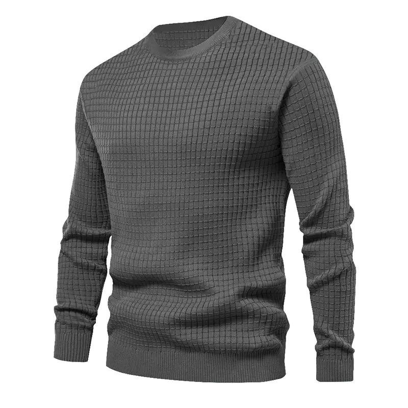 Men's Autumn Winter Knit Sweater with Casual Fit