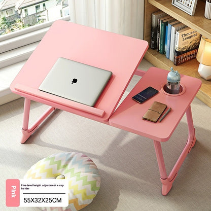Adjustable Folding Bed Table