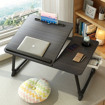 Adjustable Folding Bed Table