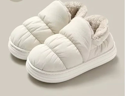 Ankle Wrap Cotton Indoor Slippers | Winter Indoor Wear