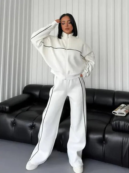 Relaxed Zip Lounge Set