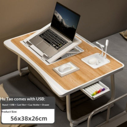 Adjustable Folding Bed Table