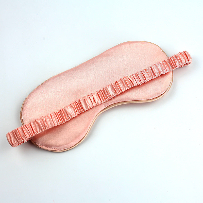 Silk Eye Mask Set with Double Layered Pouch for Sleep