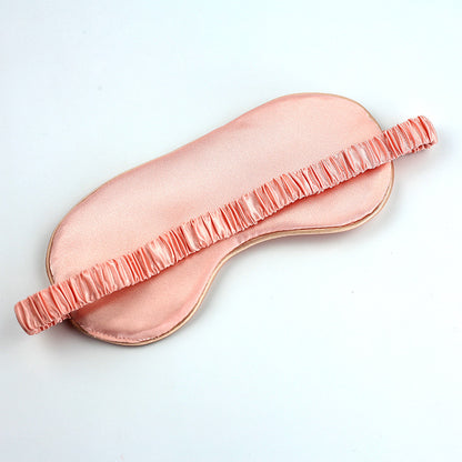 Silk Eye Mask Set with Double Layered Pouch for Sleep