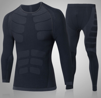 Combinaison de sport de compression pour homme