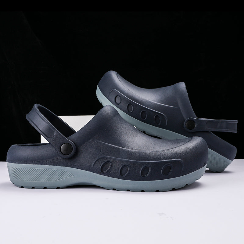 Comfort Clog Slides with Back Strap