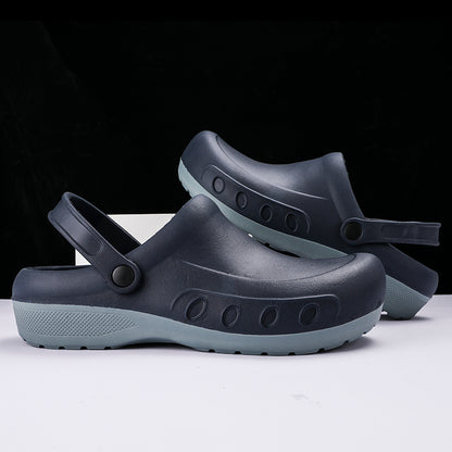 Comfort Clog Slides with Back Strap
