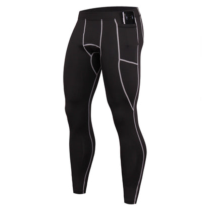 Men's Summer Running Compression Workout Pants