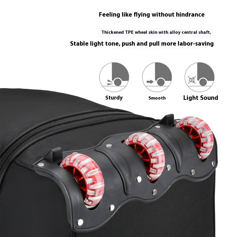 Folding & Expandable Plus-sized Travel Bag