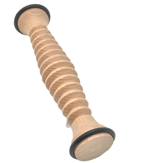 Bâtons de massage à rouleaux en bois