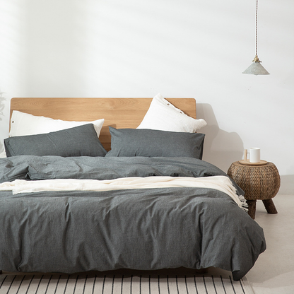 Minimalist Cotton Bedding Set