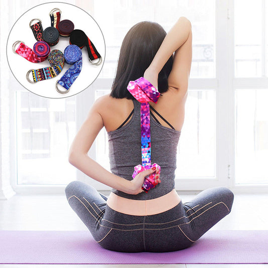 Sangle de yoga multicolore pour le fitness et le sport