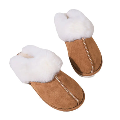 Thick Plush Indoor Slippers | Soft Winter Comfort Footwear