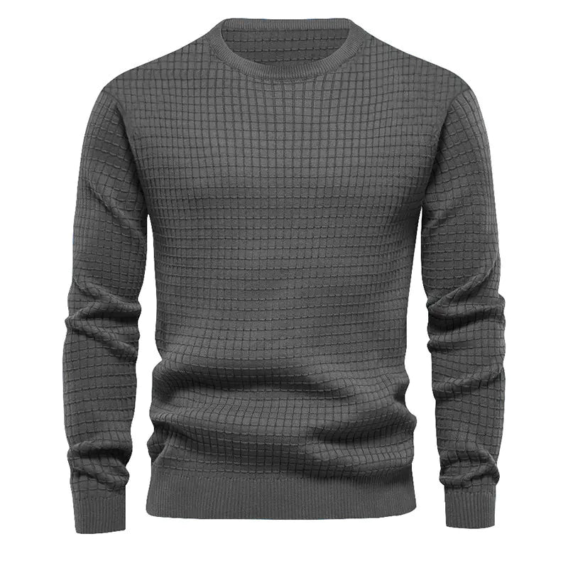 Men's Autumn Winter Knit Sweater with Casual Fit