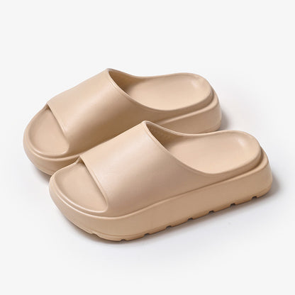 Women’s Open Toe Platform Slides – Thick Sole Summer Comfort Slippers